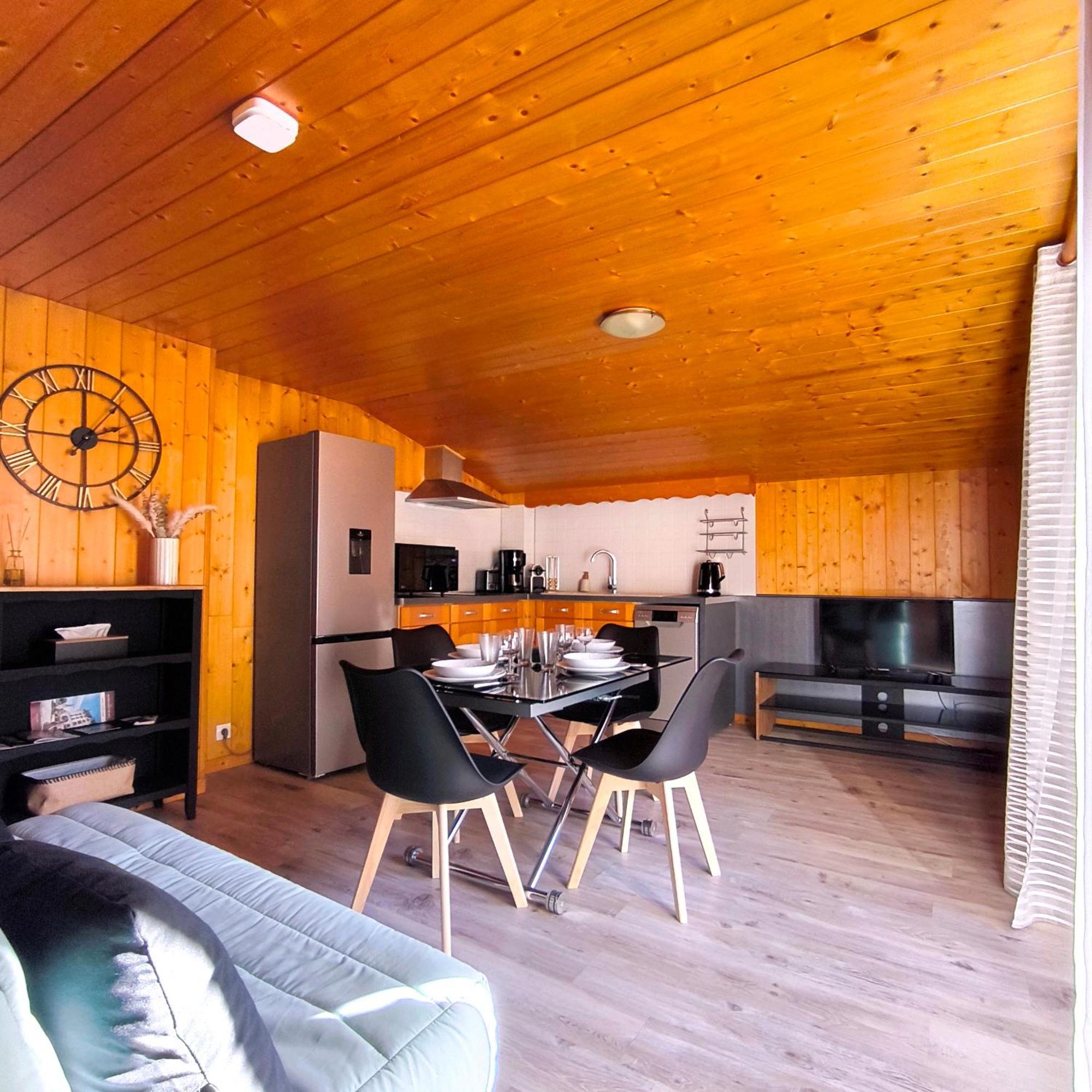 T2 Tout Confort Avec Balcon Au Calme Entre Lac Et Montagne Brizon Extérieur photo