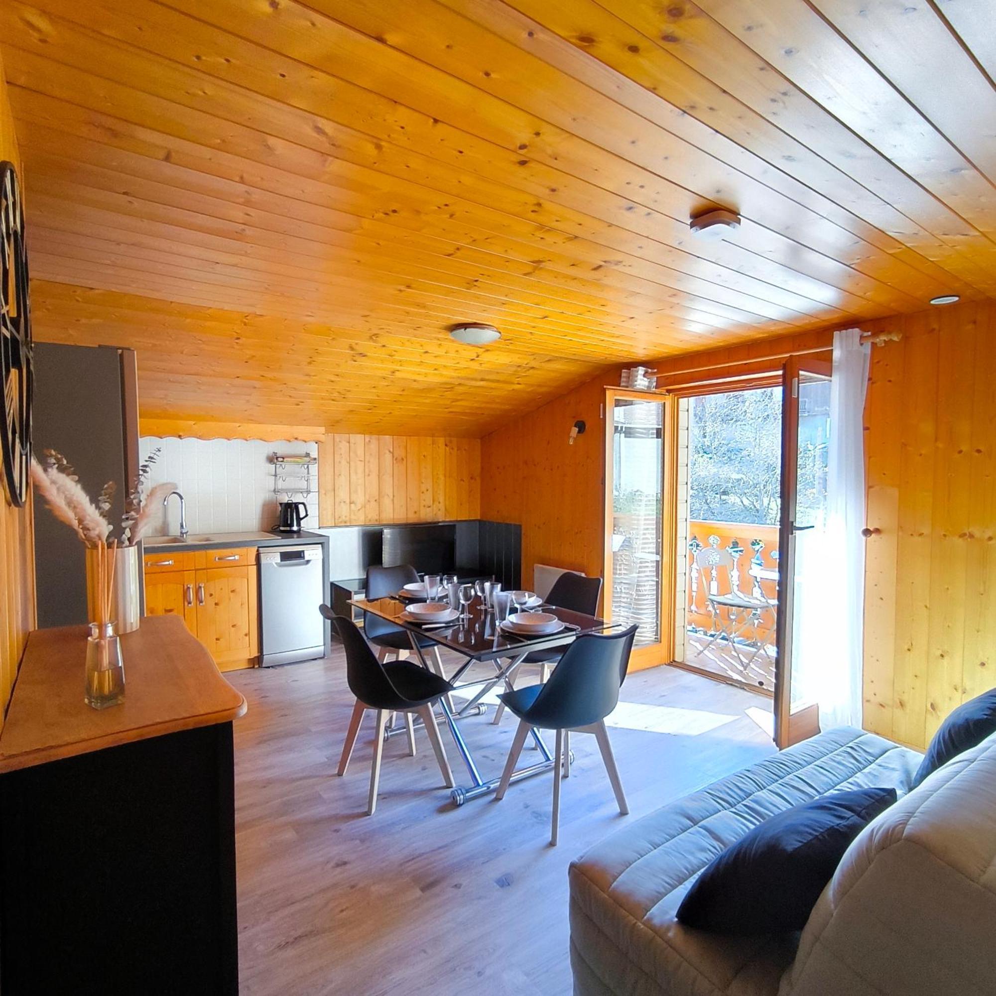 T2 Tout Confort Avec Balcon Au Calme Entre Lac Et Montagne Brizon Extérieur photo